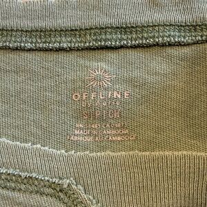 Aerie Green Short Sleeve Tee